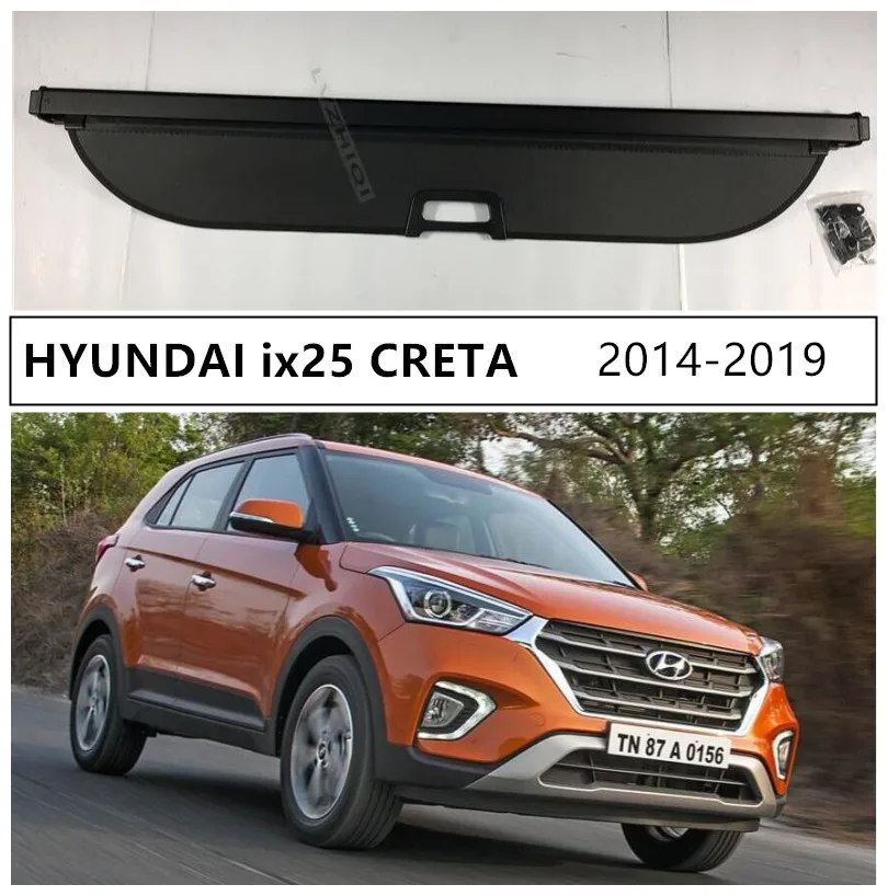 Багажник заднего багажника для HYUNDAI ix25 CRETA 2014 15 2016 2017 2018 2019 2020 2021