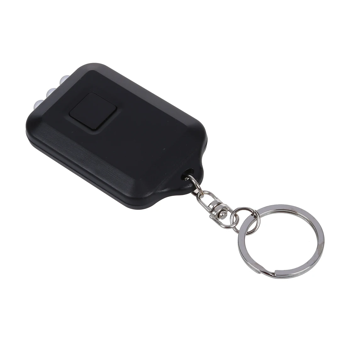 10X Мини Солнечная энергия перезаряжаемый 3LED вспышка светильник брелок