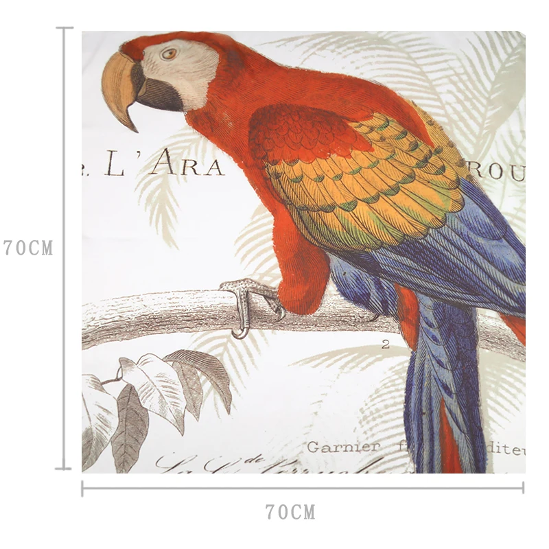 Квадратный шарф с принтом орла повязка на голову для деловых женщин вечерние