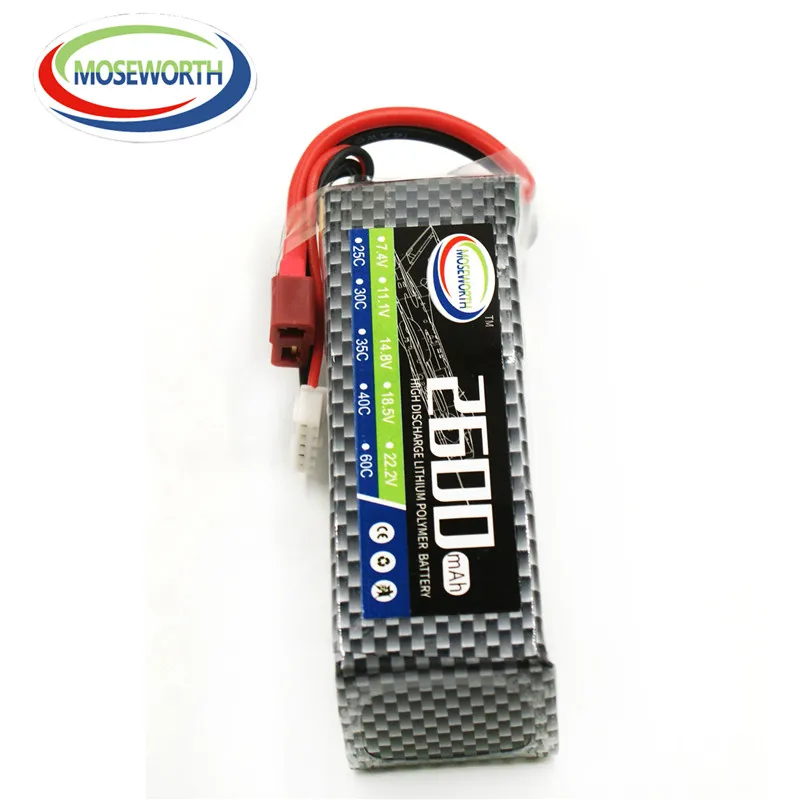 4S 14 8 V 2600 мА/ч 35C Батарея Lipo для удаленного Управление игрушки RC вертолет Quadcopter