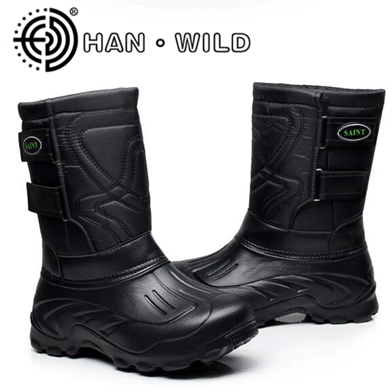 Качество Мужские ботинки водонепроницаемые зимние Сверхлегкий Для мужчин