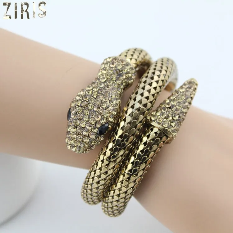 Женские классические браслеты в стиле панк ZIRIS европейском и американском |