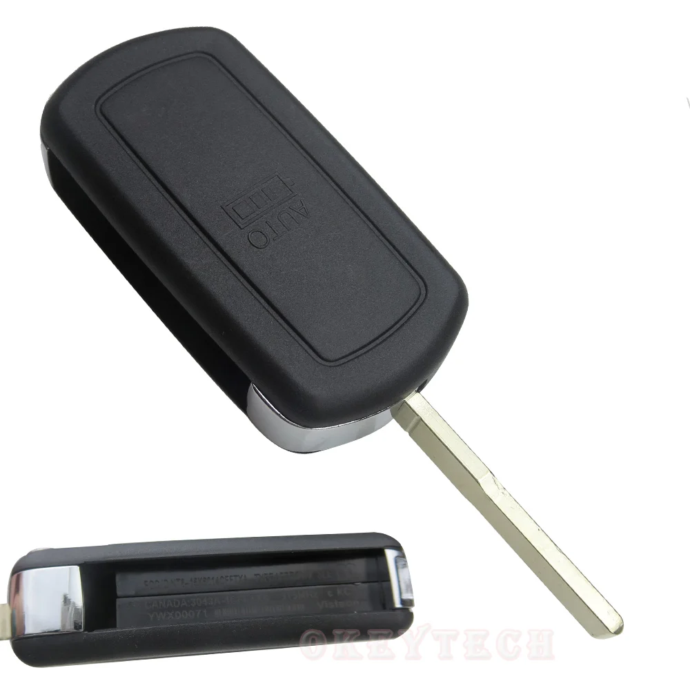 OkeyTech 3 кнопки сменный Корпус ключа складной дистанционный ключ чехол для Ленд
