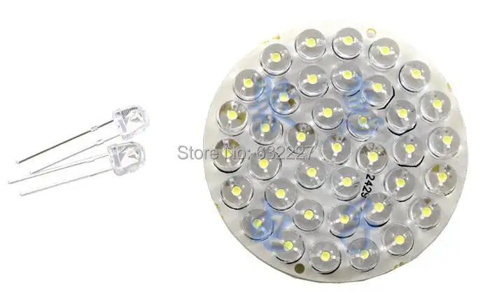 38 super bright LED lamp energy saving beads DIY kit to send electronic circuits produced a note | Электронные компоненты и