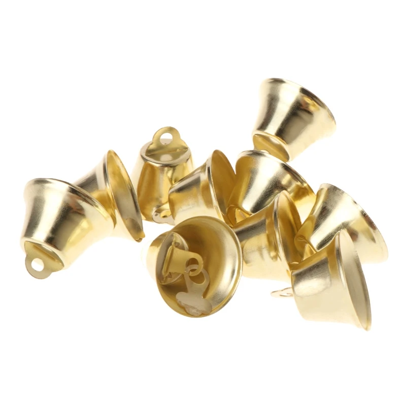 

10Pcs Parrot Toys Bell Golden Accessories Sound Decoration Bird DIY Pet Toy Supplies