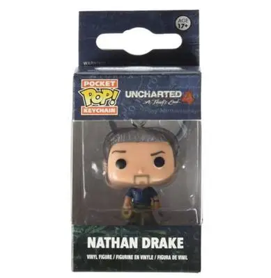 FUNKO POP брелок с героями Marvel официальный форки супер герой Халк Гоку Рик Добби аниме персонажи фигурка Коллекционная модель игрушки с коробкой - Цвет: NATHAN