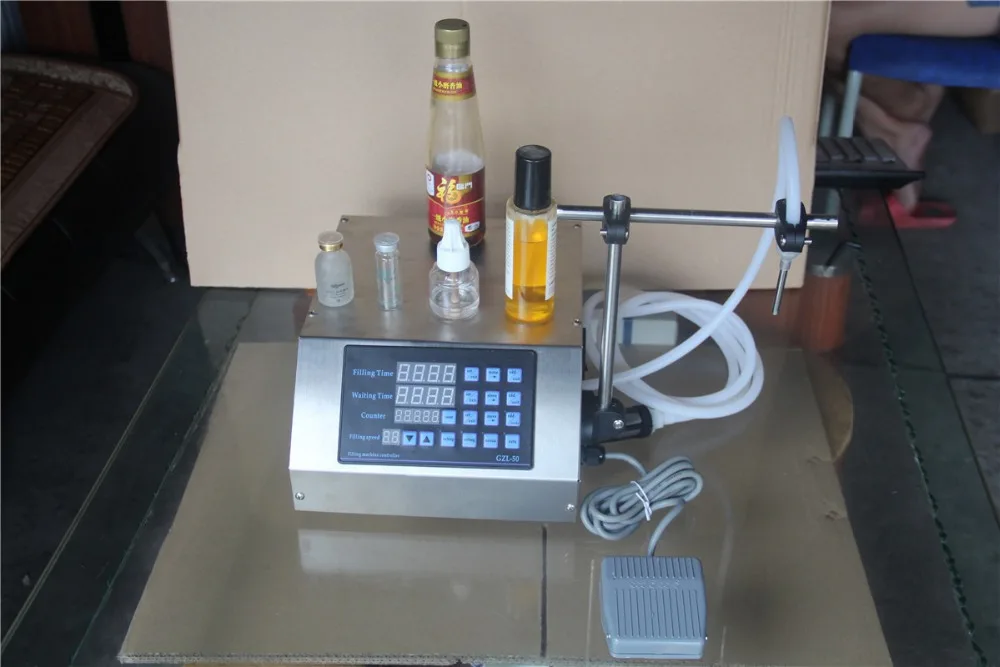 Новая машина для разлива жидкости с цифровым зубчатым насосом Электрический