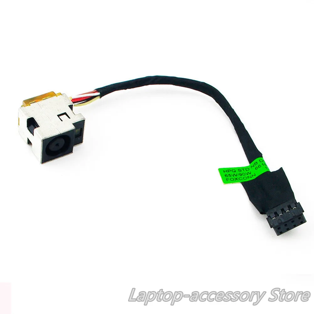 Original For HP G4-2000 G6-2000 G7-2000 DC Power Jack cable - 661680-YD1 661680-301 / Free Shipping / 1 Year Warranty