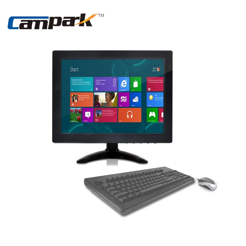 10 &quotTFT монитор ЖК-дисплей 4:3 Цвет RCA VGA разъем bnc hdmi Экран видео для ПК безопасности
