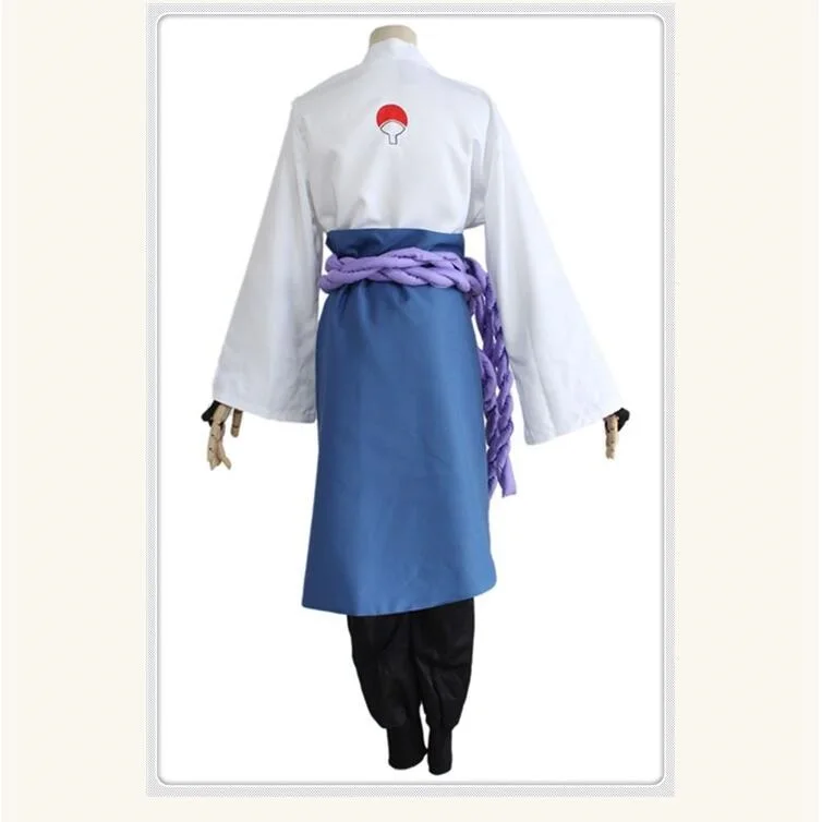 2019 Uchiha Sasuke маскарадные костюмы аниме Наруто одежда 3 поколения Топы + штаны
