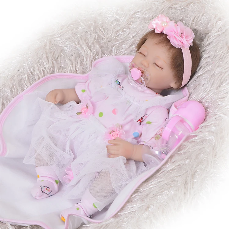19 &quot43 см bebes reborn Мягкие силиконовые куклы игрушки для девочек детей подарок на