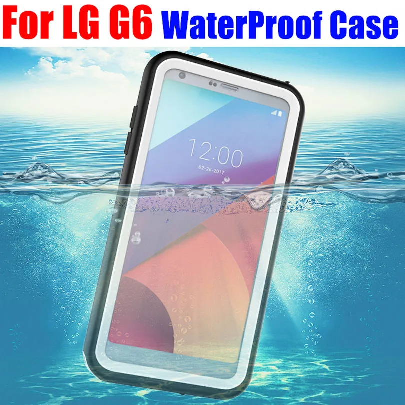 Оригинальный IP68 противоударный водонепроницаемый чехол для LG G6 подводный ПК +