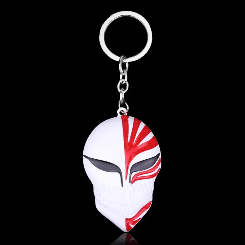 Аниме Bleach брелок Kurosaki белая маска для косплея аксессуары металлический