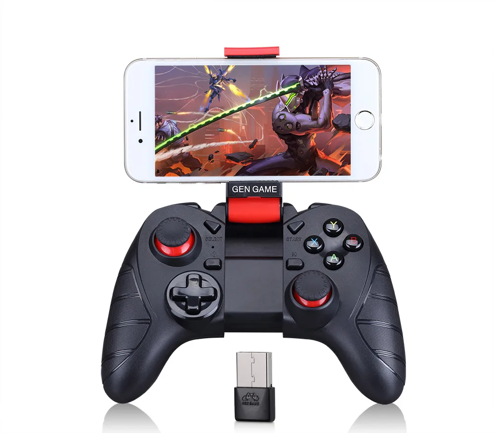 Новая игра Унив. игровой S7 Deluxe геймпад Bluetooth 3,0 Беспроводной игровой контроллер Джойстик для iPhone iPad samsung huawei ТВ коробка