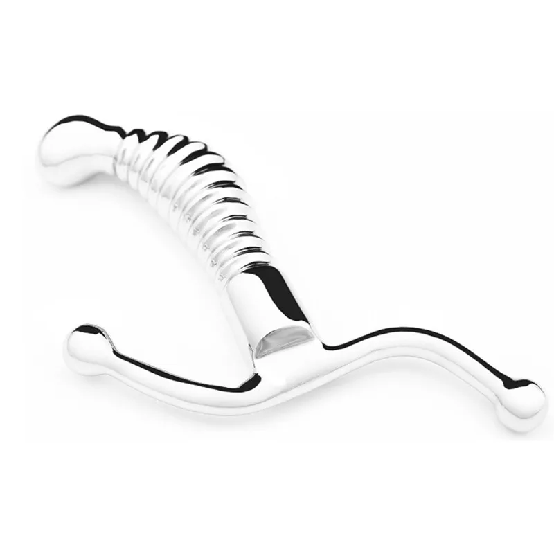 Секс игрушки для взрослых из нержавеющей стали мужчин и женщин Вагина массаж