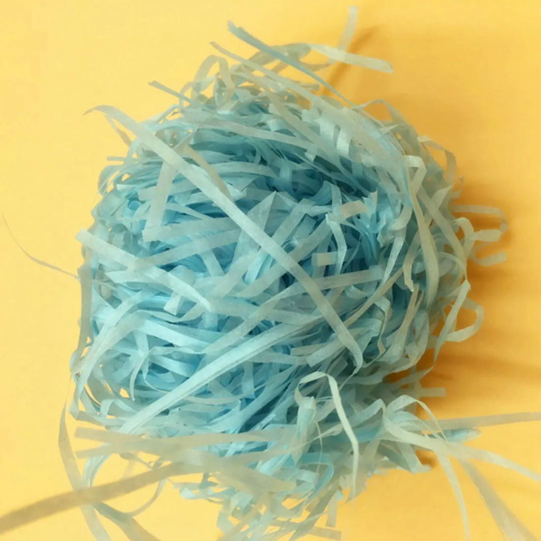 20 г/пакет измельченные Crinkle бумажная рафия конфетти DIY сухая соломенная Подарочная коробка наполнение материал Свадьба/День рождения украшения - Цвет: Синий
