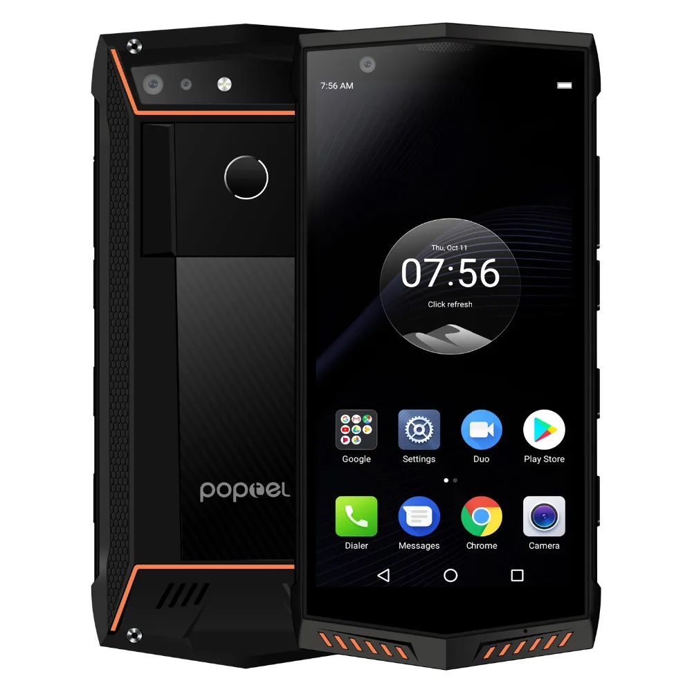 Poptel P60 смартфон IP68 водонепроницаемый 5 7 дюймов FHD Helio P23 Восьмиядерный мобильный