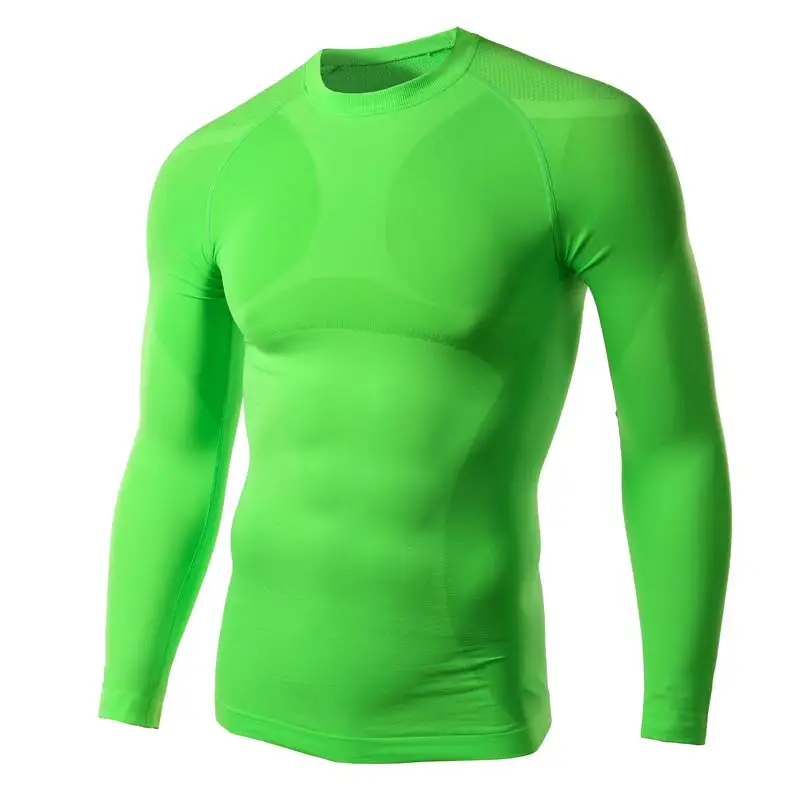 Мужская футболка Runner Biker модная быстросохнущая с длинным рукавом для фитнеса