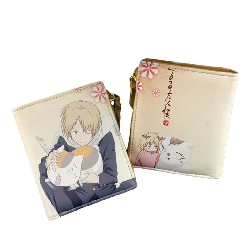 E-Mell Miku SAO Totoro tack on Titan Natsume Yuujinchou One Punch Man Kantai Коллекция короткий кошелек - Цвет: Natsume Yuujinchou