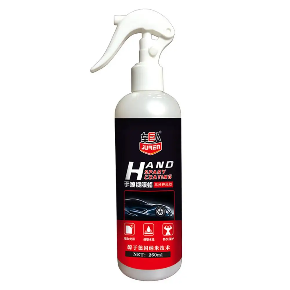 

Ceramic Car Coating 260ML Automotive Nano Coating Liquid Manual Quick Coat Polish Car Coating Agent Maintenance Tool