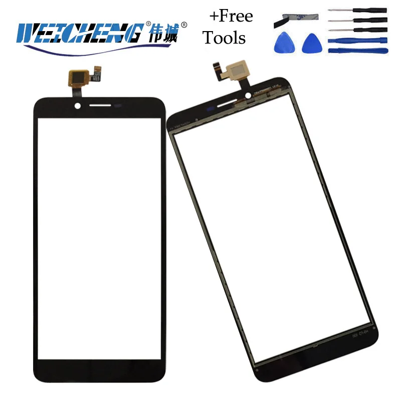 Сенсорный Емкостный передний дигитайзер WEICHENG для Doopro P5 стеклянный сенсор Pro touch