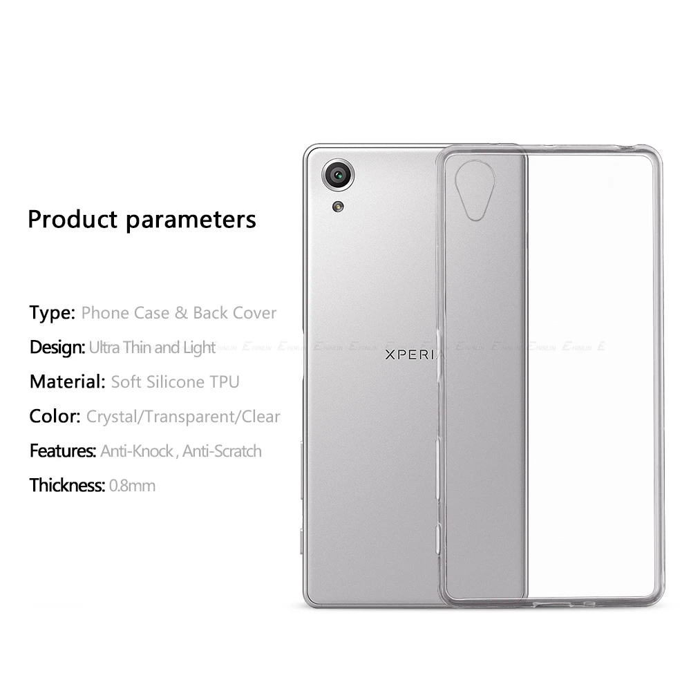 Прозрачный мягкий силиконовый чехол из ТПУ для Sony Xperia 1 5 10 II XZ3 XZ2 XZ X XA XA1 XA2 Plus Ultra L1 L2