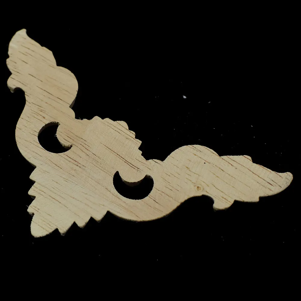 Наклейка с резьбой по дереву угловая деревянная резная настенная дверь мебель