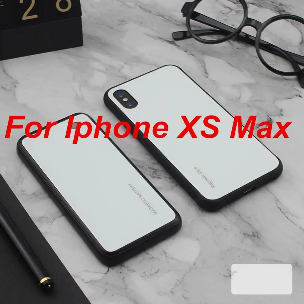 As Picture 5000 мАч для iphone X XS XR, чехол для зарядного устройства, умный беспроводной Чехол для зарядки телефона, внешний аккумулятор для iphone XS MAX, чехол для аккумулятора - Цвет: As Picture