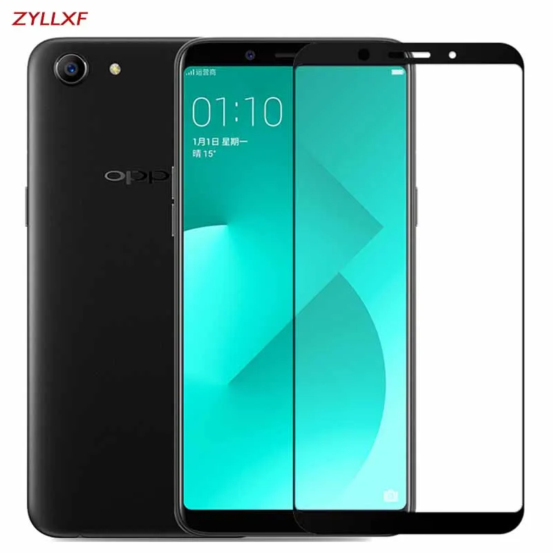 Для Oppo A1 полное покрытие Закаленное стекло Защитная пленка 5 7 дюймов 9H 2.5D