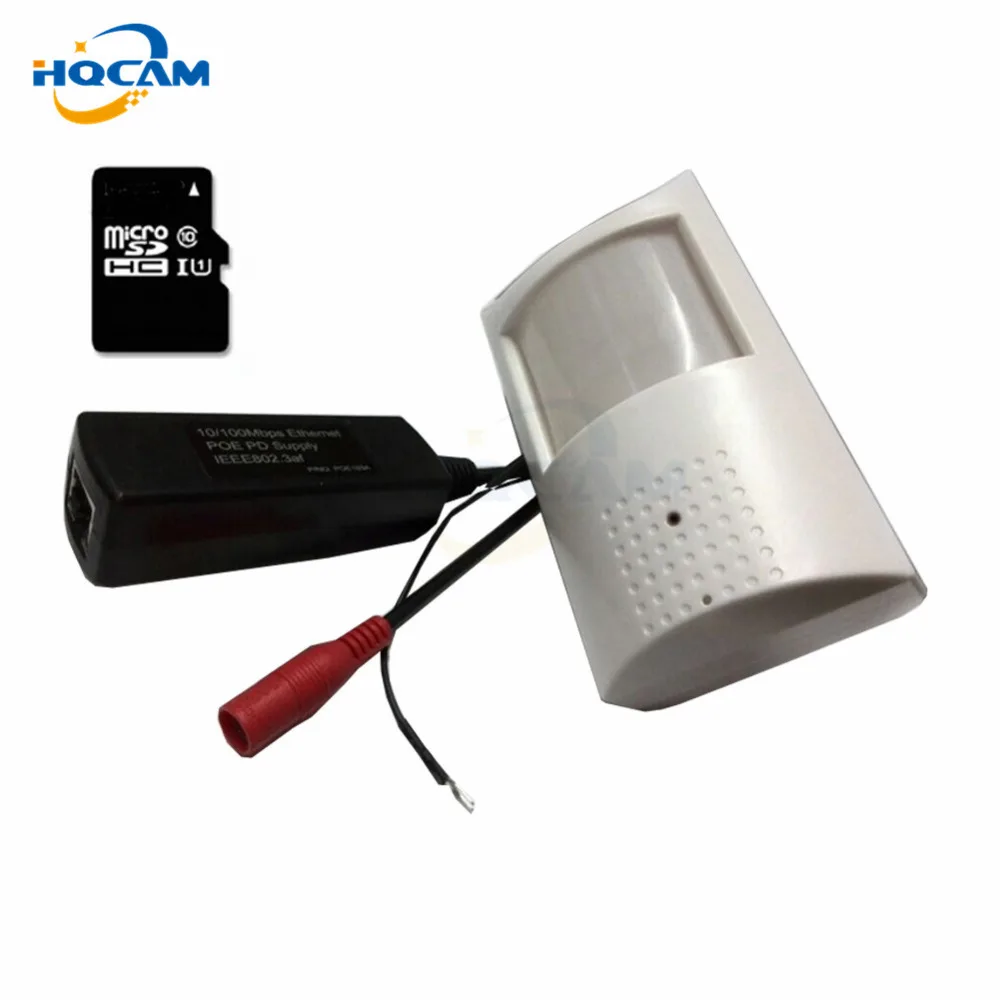 HQCAM POE 1080P аудио камера ночного видения сетевая мини ip 2MP безопасность низкая Lux P2P