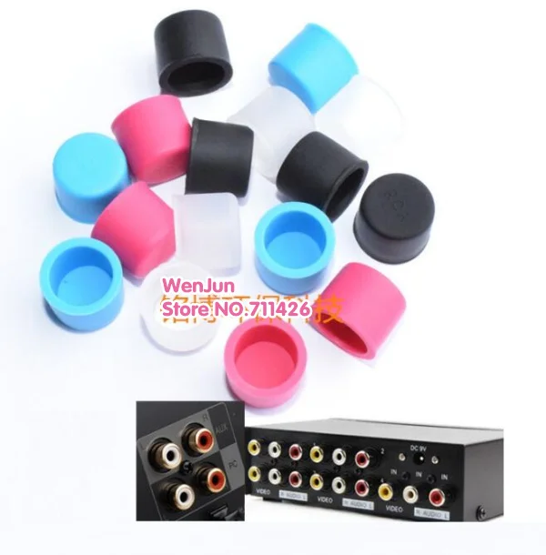 Пыленепроницаемый Разъем/крышка RCA женский разъем Чехол защитная крышка |