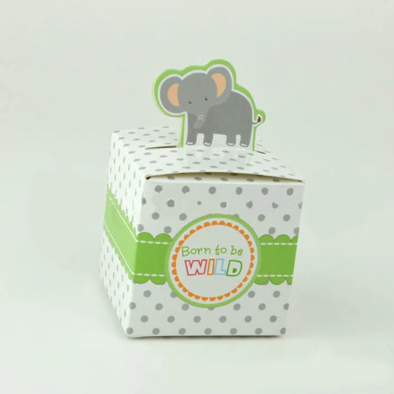 Детская коробка для душа с героями мультфильмов 50 шт. милый мешок сафари животных