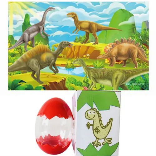 as picture 60 штук, яйцо динозавра, деревянная головоломка, детские игрушки, интеллектуальные игрушки, игрушки для раннего обучения - Цвет: as picture