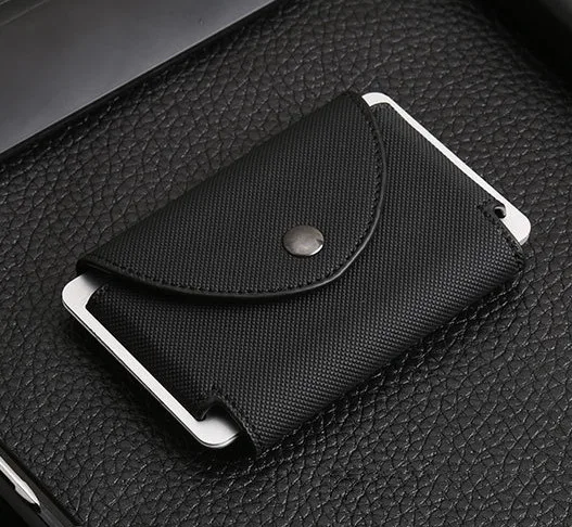 black card holdersB Цветной Женский Мужской кредитный держатель для карт s в клетку из искусственной кожи ID Bank RFID держатель для карт наличные Кошельки Мини кошелек чехол для карт - Цвет: black card holdersB