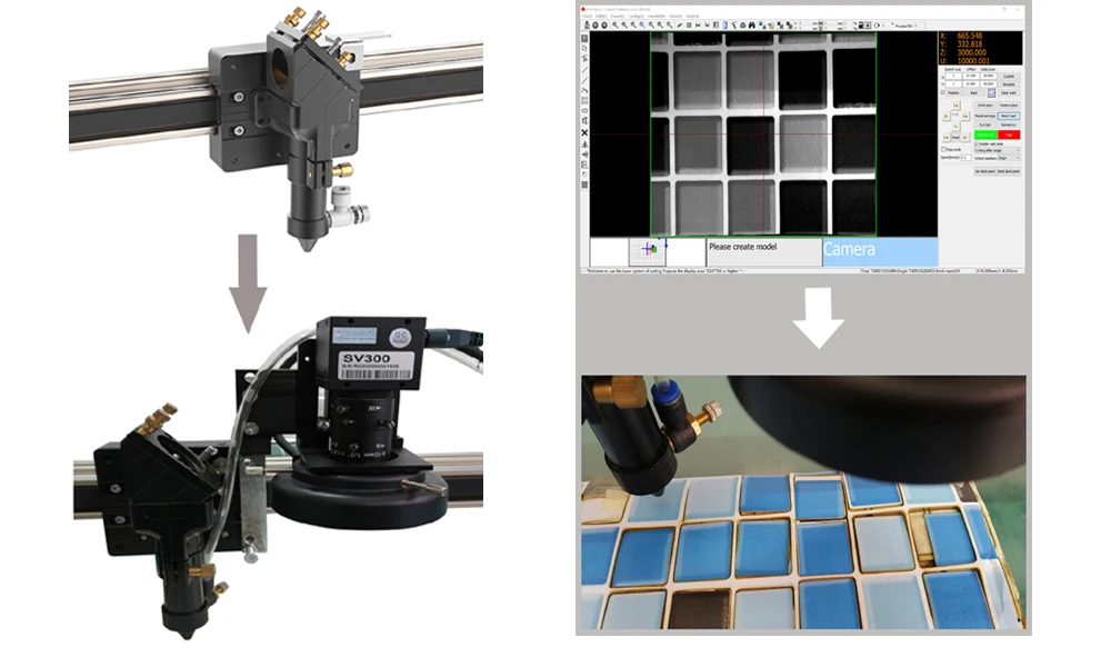 Лазерная резка машины, которые используются в Ruida CCD motion контроллер RDV6445G новая версия