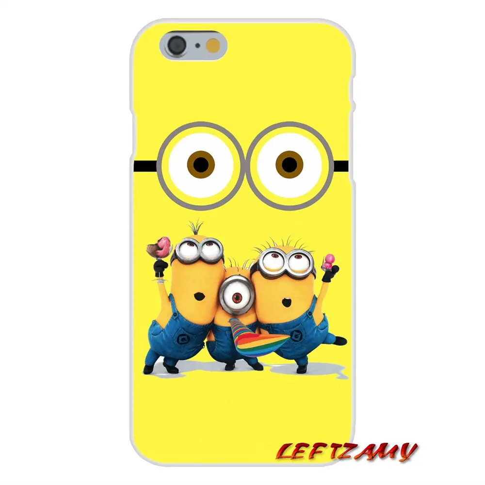 Аксессуары чехлы для телефонов Happy Yellow Minions huawei P8 P9 P10 Lite 2017 Honor 4C 5X 5C 6X mate 7 8 9 10