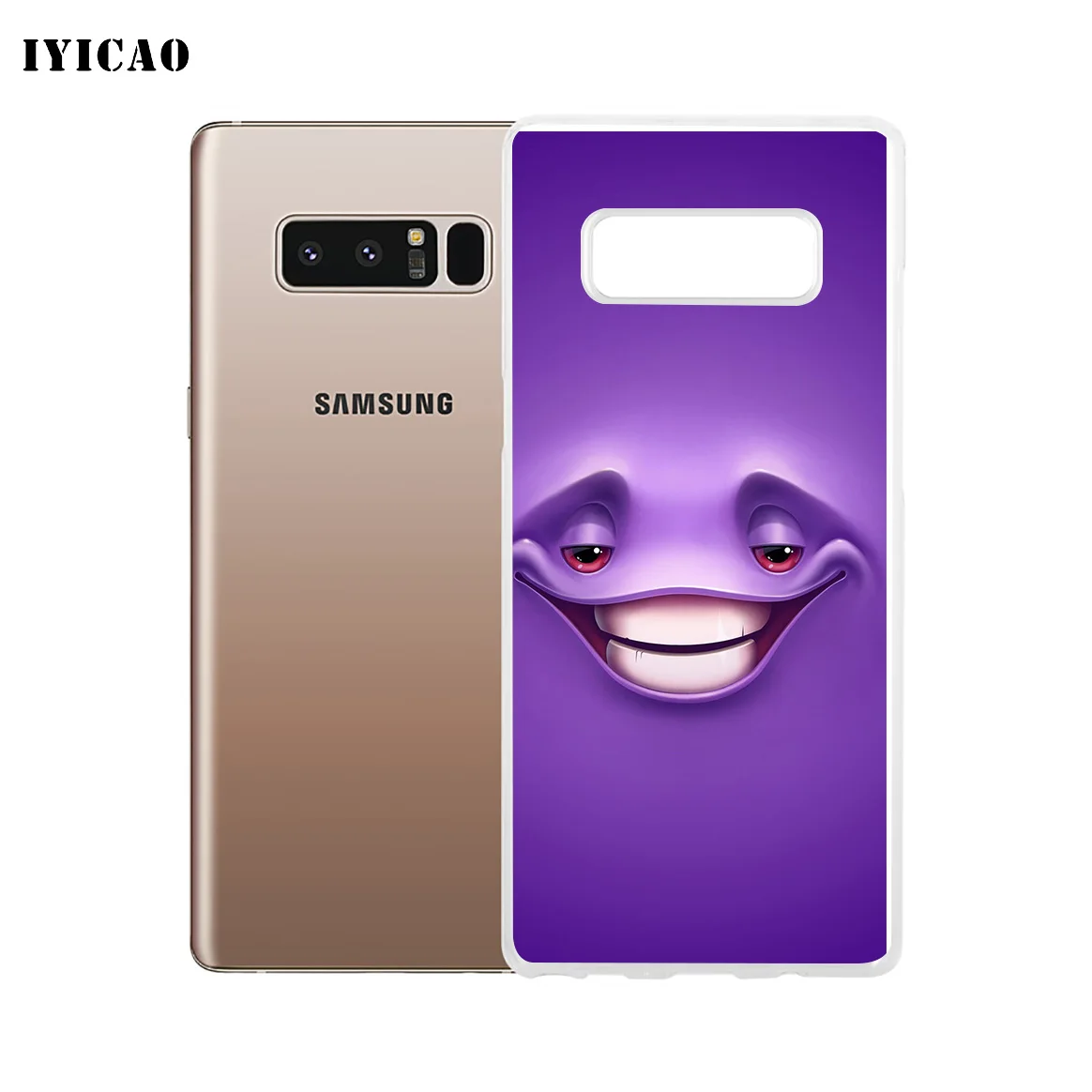 IYICAO милый 3D Мягкий силиконовый чехол для телефона Samsung A5 A6 Plus A7 A8 A9 J3 J5 J7 Note 8 9 TPU