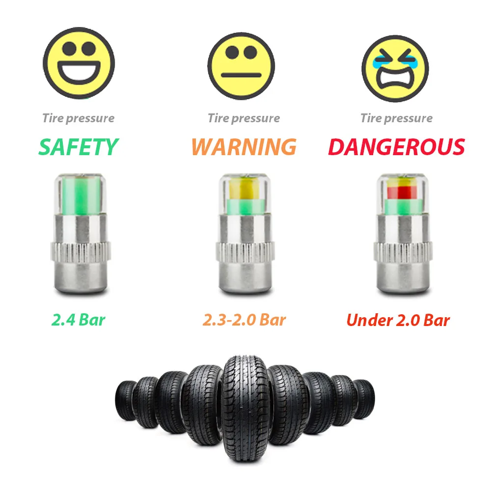 4 шт. датчик давления в шинах 3 цвета|eye color|eye eyeeye sensor |