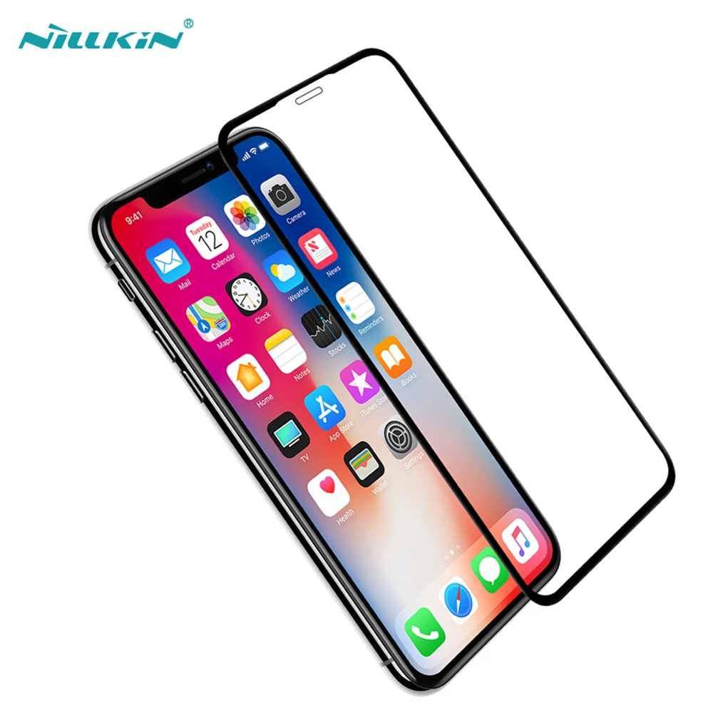 3D закаленное стекло для iPhone XR полное покрытие защита экрана Nillkin XD CP + Max XR|Защитные