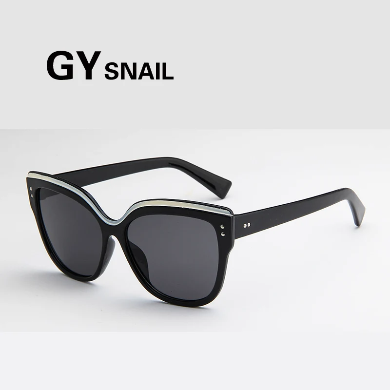 GYsnail 2018 Модные солнцезащитные очки кошачий глаз женские и мужские для женщин