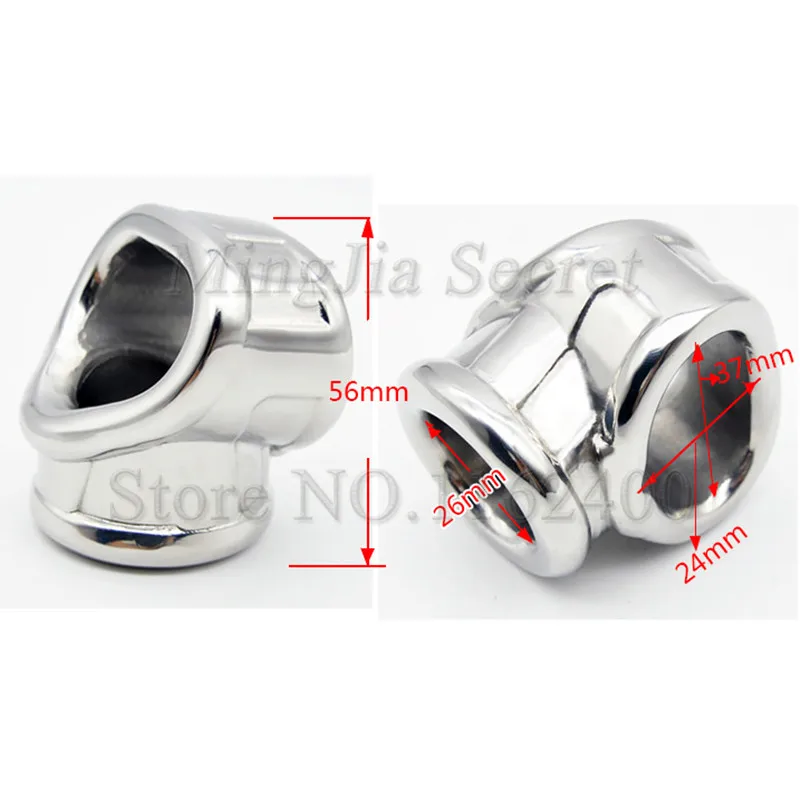 Мужской Пояс верности из нержавеющей стали Кольца для пениса с подвеской в виде