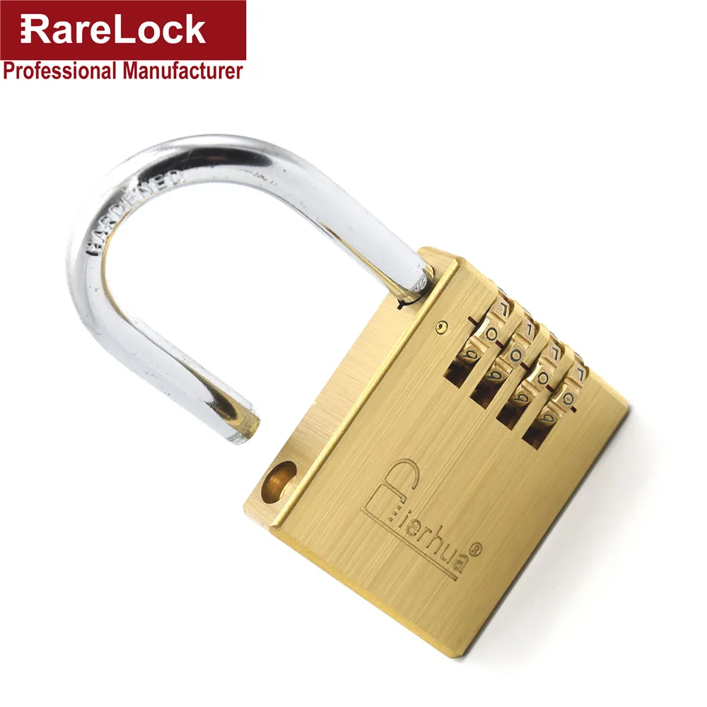 5 шт./лот латунный замок с кодом сбрасываемый Комбинированный Замок для