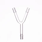 Соединительная труба Y-tee, внешний диаметр 8 мм10 мм12 мм, Y-образный трехсторонний захват, фитинг тройника