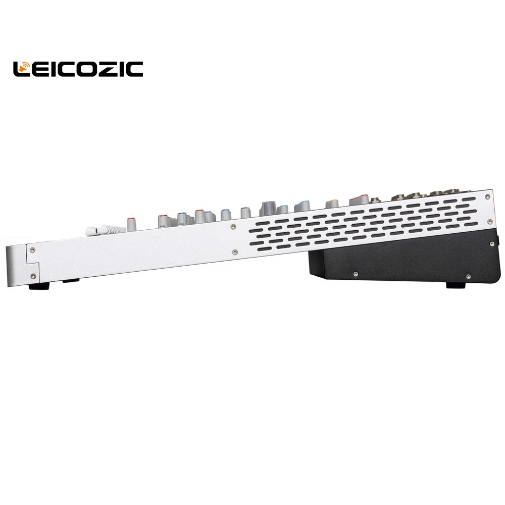 Leicozic Vi-8 профессиональный звуковой микшер 8-канальный сетевой видеорегистратор микшерный пульт для сцены церкви концерт караоке dj микшер системы dj оборудование