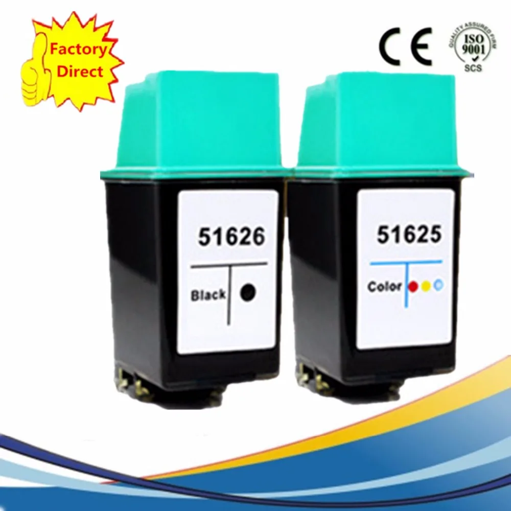 51625 51626 чернильные картриджи восстановленные для HP25 26 XL HP26 HP25XL HP26XL с чернилами hp
