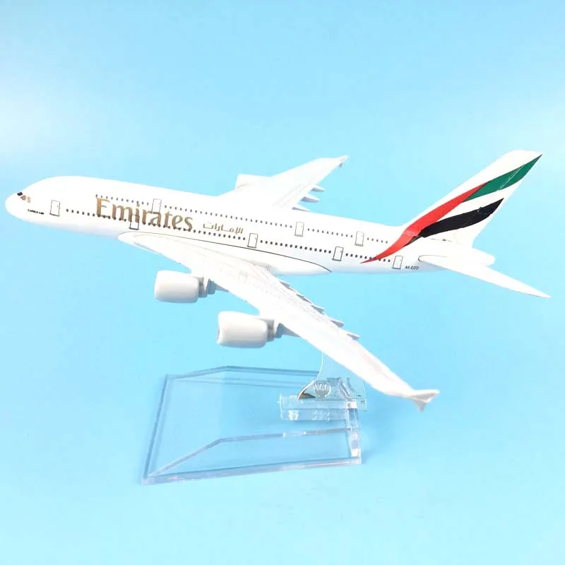 16 см 787 A380 747 777 авиакомпания из металлического сплава модель самолета игрушечные колеса самолет Коллекция подарков на день рождения настольная игрушка