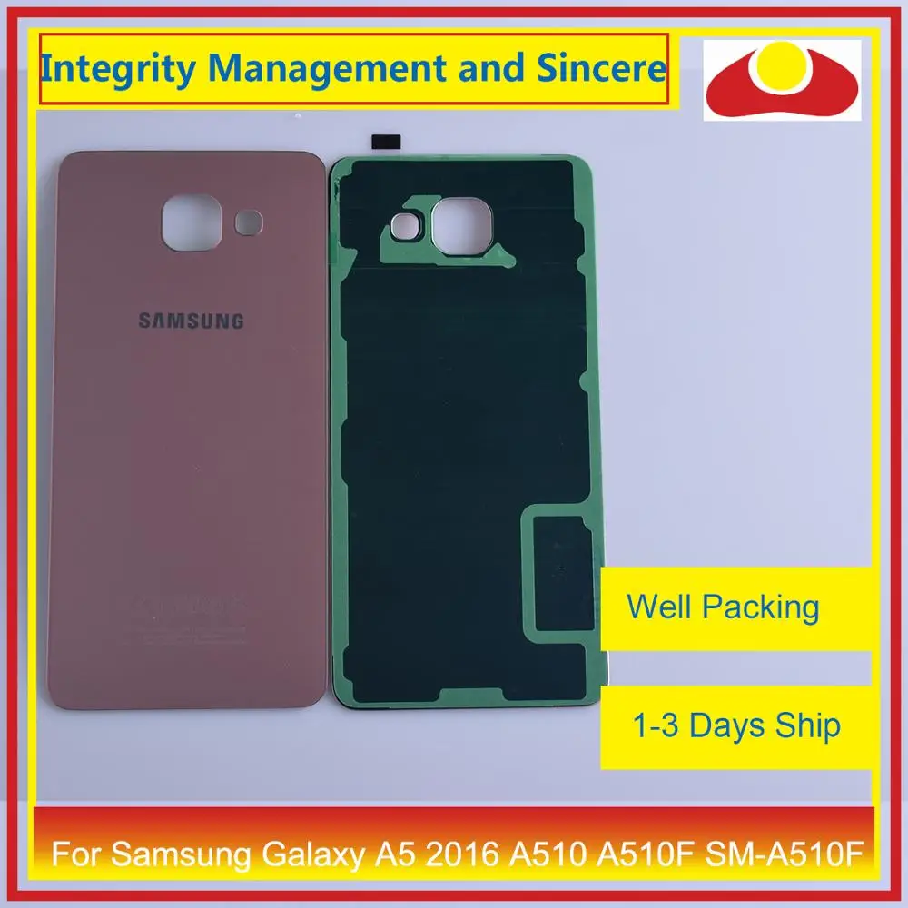 Оригинальный чехол для Samsung Galaxy A5 2016 A510 A510F корпус с аккумулятором задняя крышка