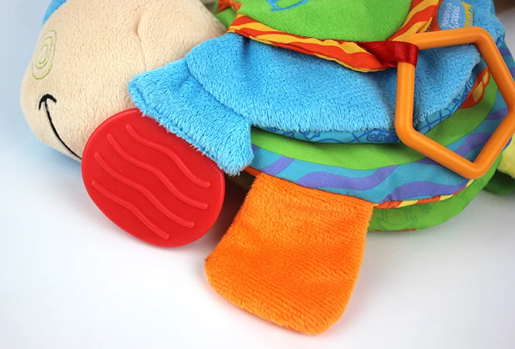 Счастливая обезьяна погремушка грызунок 22 см мягкая плюшевая кукла Bibi Donkey Horse Car