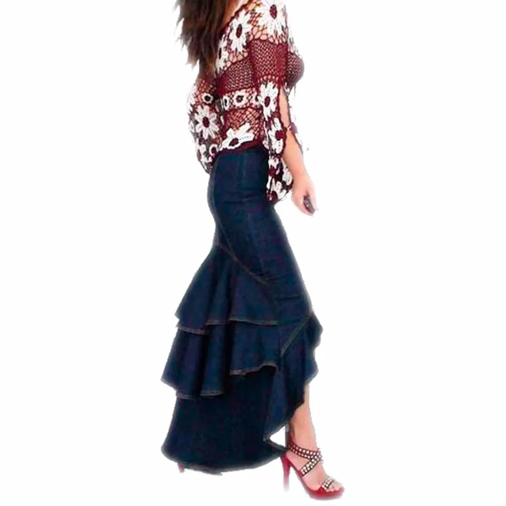 Бесплатная доставка женские богемные джинсы модные сексуальные асимметричные