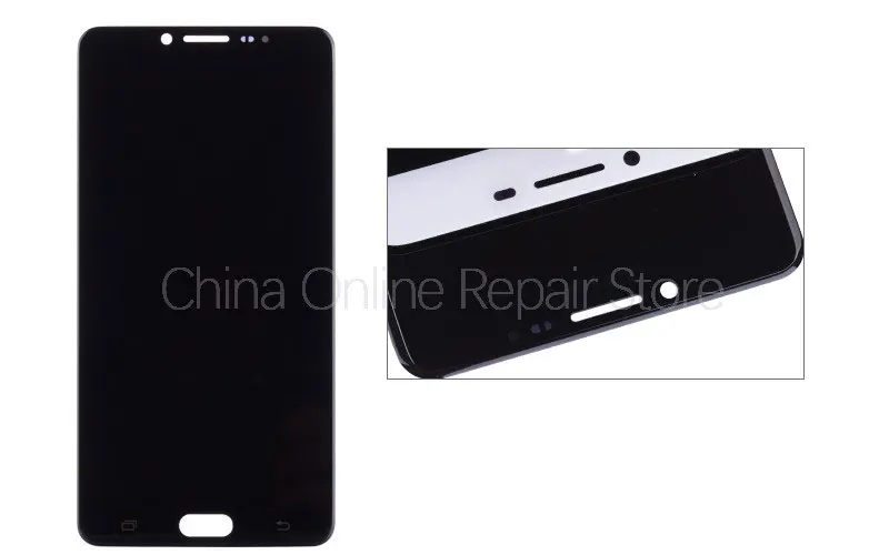 AMOLED Дисплей для SAMSUNG Galaxy C9 Pro C9000 C9 LCD в сборе с тачскрином 6.0" черный белый